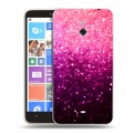 Дизайнерский пластиковый чехол для Nokia Lumia 1320 Блестки