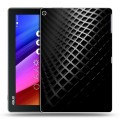 Дизайнерский силиконовый чехол для ASUS ZenPad 10 Текстура металла