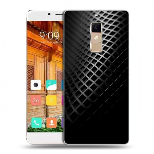 Дизайнерский пластиковый чехол для Elephone S3 Текстура металла