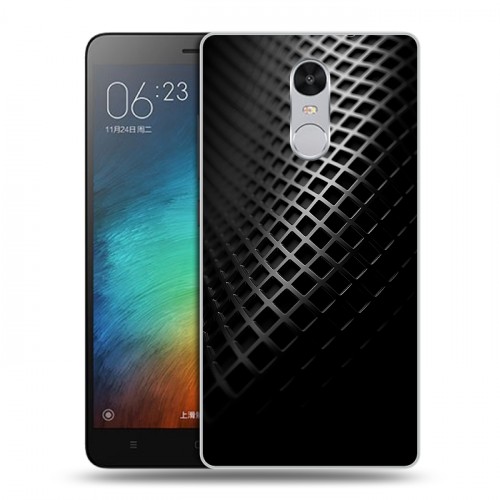 Дизайнерский пластиковый чехол для Xiaomi RedMi Pro Текстура металла
