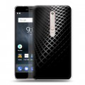 Дизайнерский пластиковый чехол для Nokia 6 (2018) Текстура металла