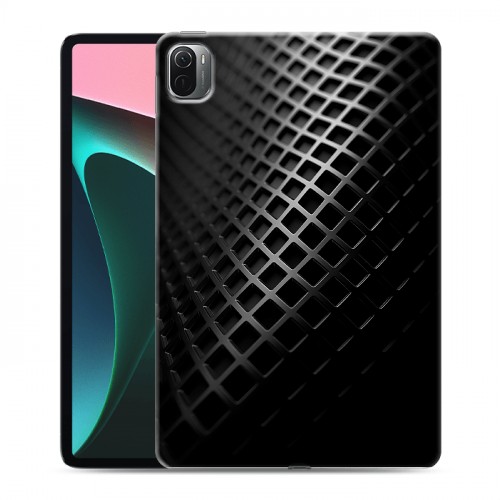 Дизайнерский силиконовый чехол для Xiaomi Pad 5 Текстура металла