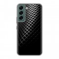 Дизайнерский силиконовый чехол для Samsung Galaxy S22 Текстура металла