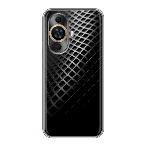 Дизайнерский силиконовый чехол для Huawei Nova 11 Текстура металла