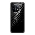 Дизайнерский силиконовый чехол для OnePlus 11 Текстура металла