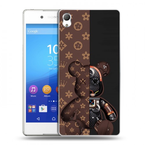 Дизайнерский пластиковый чехол для Sony Xperia Z3+ Луи робот