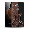 Дизайнерский пластиковый чехол для Huawei G8 Луи робот