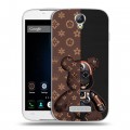 Дизайнерский силиконовый чехол для Doogee X6 Луи робот