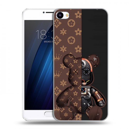 Дизайнерский пластиковый чехол для Meizu U20 Луи робот