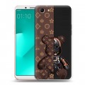 Дизайнерский пластиковый чехол для OPPO A83 Луи робот