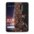 Дизайнерский силиконовый чехол для Nokia 3.2 Луи робот
