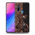 Дизайнерский пластиковый чехол для Vivo V15 Луи робот