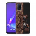 Дизайнерский пластиковый чехол для OPPO A52 Луи робот