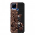 Дизайнерский пластиковый чехол для Realme C15 Луи робот
