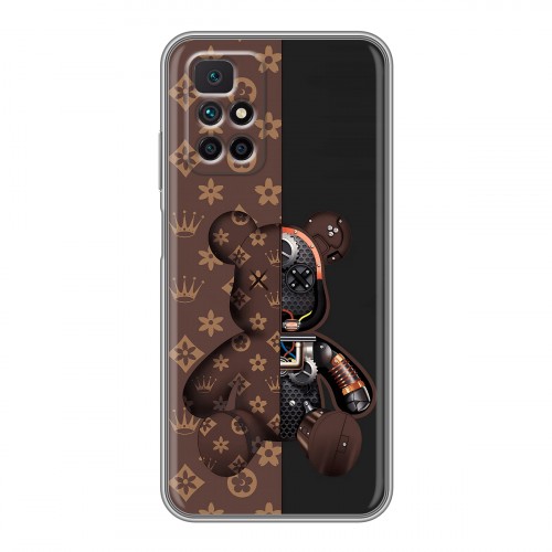 Дизайнерский силиконовый чехол для Xiaomi Redmi 10 Луи робот