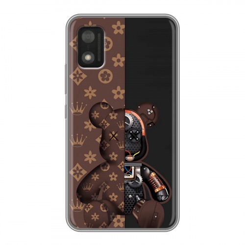 Дизайнерский силиконовый чехол для Itel A17 Луи робот