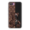 Дизайнерский силиконовый с усиленными углами чехол для Itel A25 Луи робот