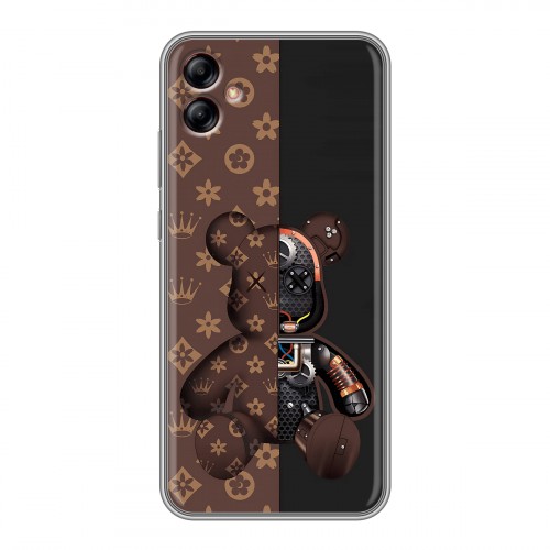 Дизайнерский силиконовый чехол для Samsung Galaxy A04e Луи робот