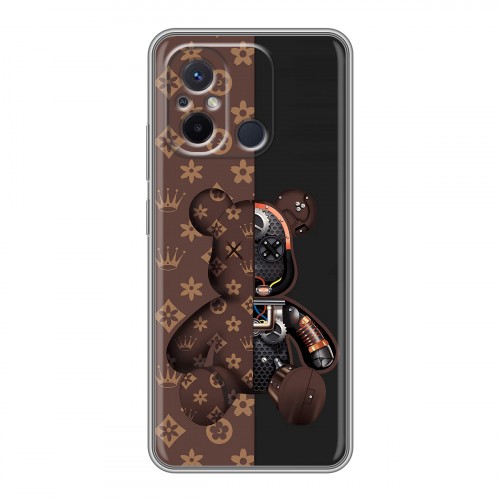 Дизайнерский силиконовый чехол для Xiaomi RedMi 12C Луи робот