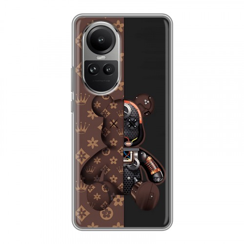 Дизайнерский силиконовый чехол для OPPO Reno10 Луи робот