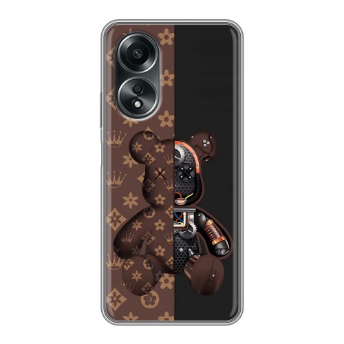 Дизайнерский силиконовый чехол для OPPO A58 4G Луи робот