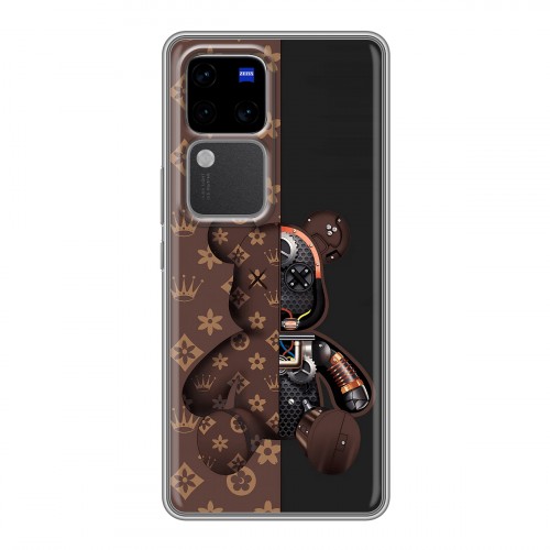 Дизайнерский силиконовый чехол для Vivo V30 Pro Луи робот