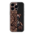 Дизайнерский силиконовый чехол для Iphone 16 Pro Луи робот