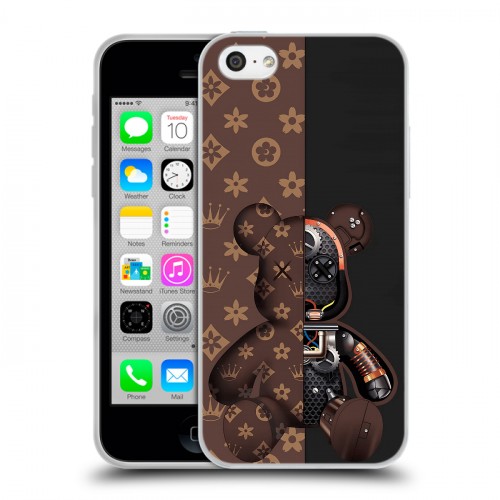 Дизайнерский пластиковый чехол для Iphone 5c Луи робот