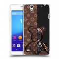 Дизайнерский пластиковый чехол для Sony Xperia C4 Луи робот