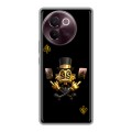 Дизайнерский силиконовый чехол для Vivo V30e Золотой скрудж макдак