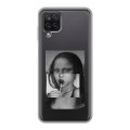 Полупрозрачный дизайнерский пластиковый чехол для Samsung Galaxy A12 Мона Лиза
