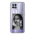 Полупрозрачный дизайнерский силиконовый чехол для Realme 8i Мона Лиза