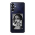 Полупрозрачный дизайнерский пластиковый чехол для Samsung Galaxy A15 Мона Лиза