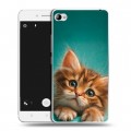 Дизайнерский пластиковый чехол для Lenovo S90 котенок