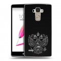 Дизайнерский пластиковый чехол для LG G4 Stylus Герб России