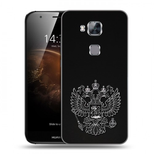Дизайнерский пластиковый чехол для Huawei G8 Герб России