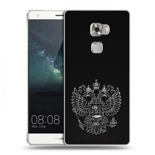 Дизайнерский пластиковый чехол для Huawei Mate S Герб России