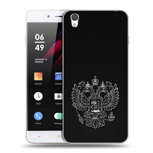 Дизайнерский пластиковый чехол для OnePlus X Герб России