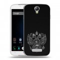 Дизайнерский силиконовый чехол для Doogee X6 Герб России