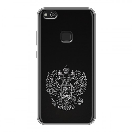 Дизайнерский силиконовый чехол для Huawei P10 Lite Герб России