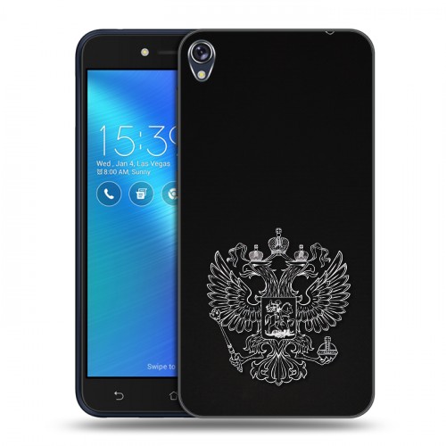 Дизайнерский силиконовый чехол для Asus ZenFone Live Герб России
