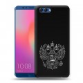 Дизайнерский пластиковый чехол для Huawei Honor View 10 Герб России