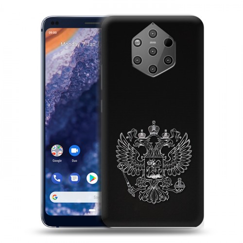 Дизайнерский пластиковый чехол для Nokia 9 PureView Герб России