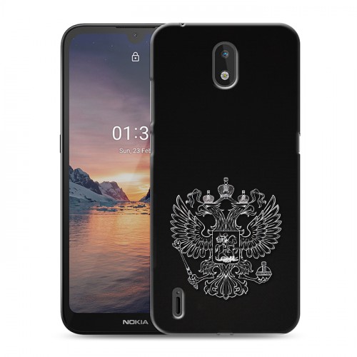 Дизайнерский силиконовый чехол для Nokia 1.3 Герб России