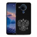Дизайнерский силиконовый чехол для Nokia 5.4 Герб России