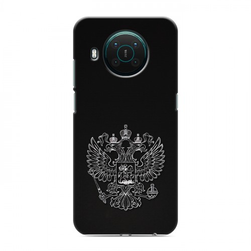 Дизайнерский силиконовый с усиленными углами чехол для Nokia X10 Герб России
