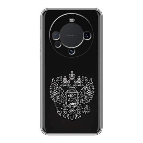 Дизайнерский силиконовый чехол для Huawei Mate 60 Герб России