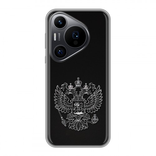 Дизайнерский силиконовый чехол для Huawei Pura 70 Pro Герб России