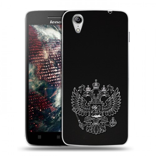Дизайнерский пластиковый чехол для Lenovo Vibe X Герб России