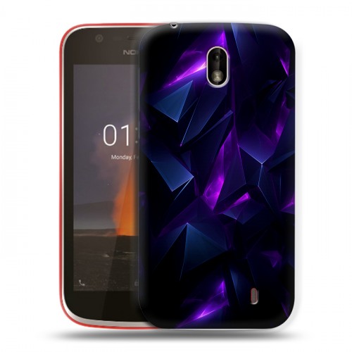 Дизайнерский пластиковый чехол для Nokia 1 Абстракиция